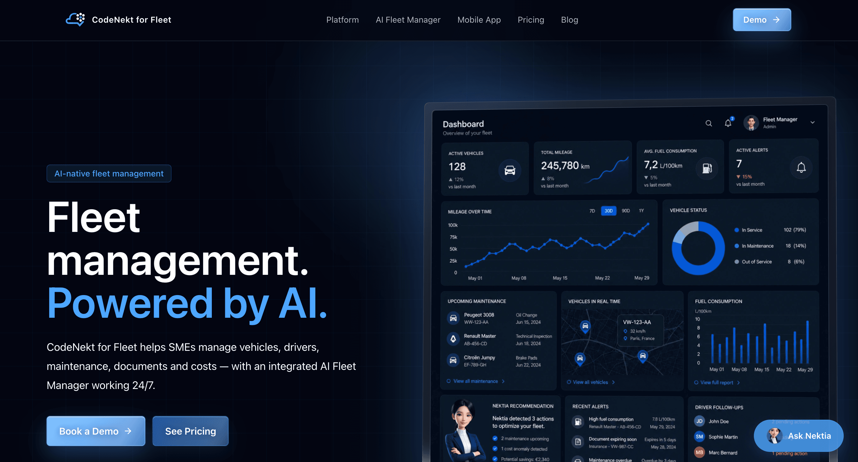 Premium corporate website preview
